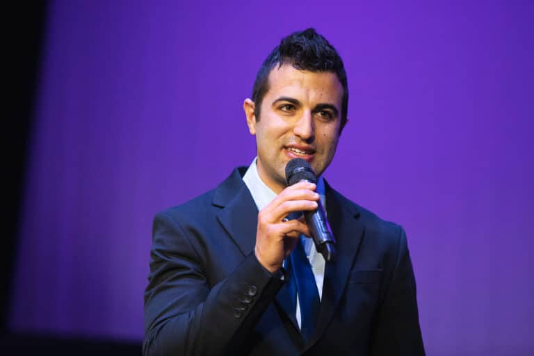Jake Biggs performs corporate nutrition seminars in Sydney, Australia.