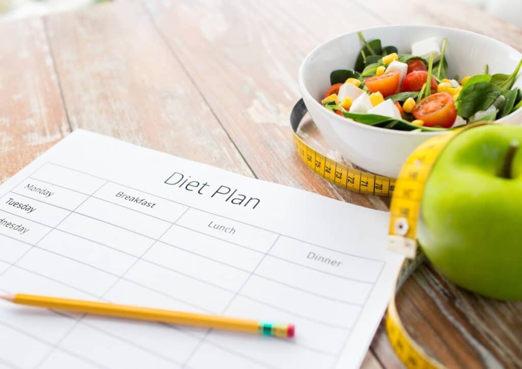 Not Losing Weight in a Calorie Deficit? Here's Why 6 A detailed diet plan for weight loss, featuring meal options, portion sizes, and nutritional information.